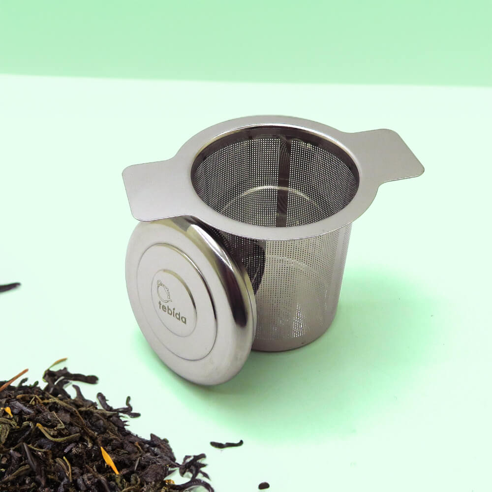 Easy Teesieb aus Edelstahl - für jede Tasse - tebida