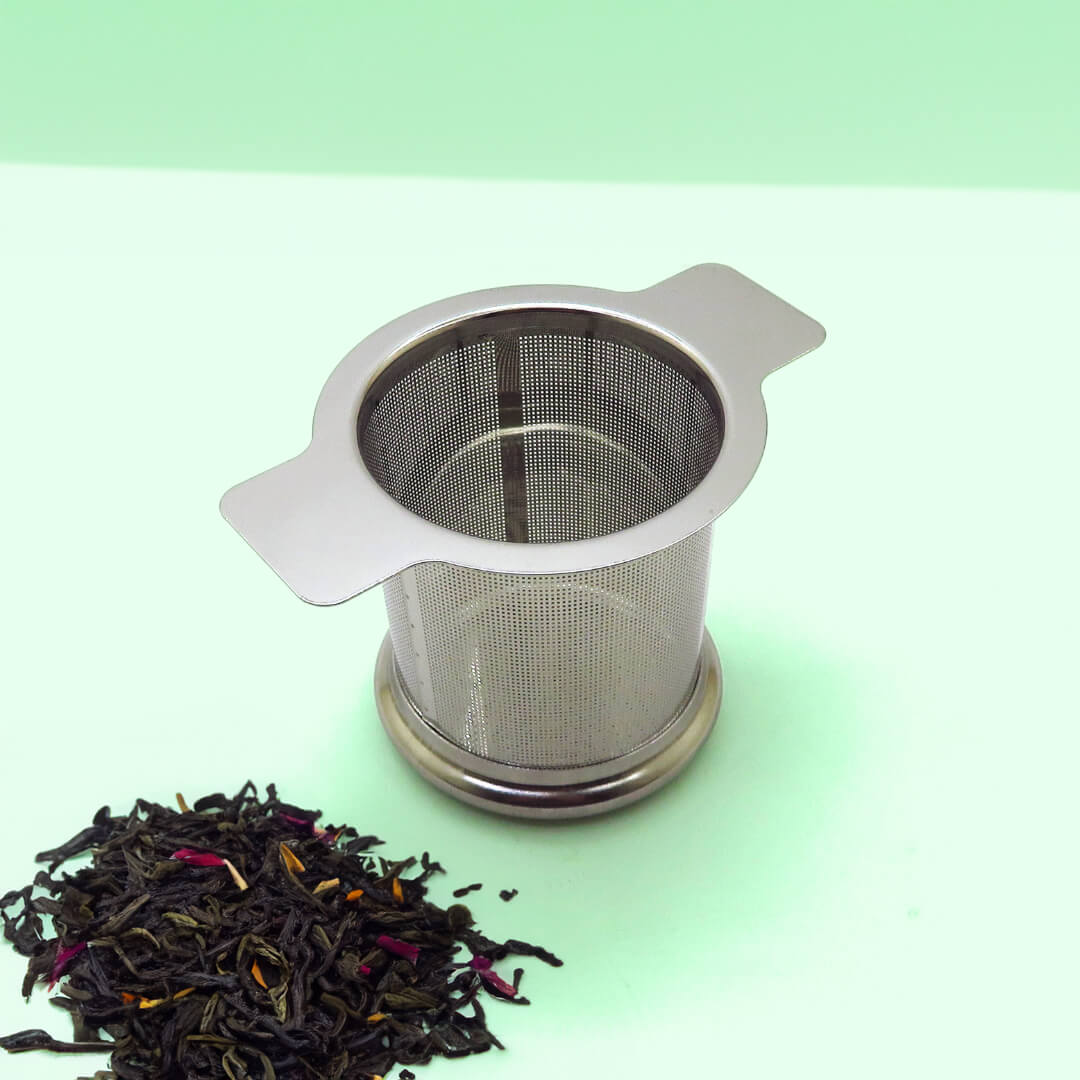 Easy Teesieb aus Edelstahl - für jede Tasse - tebida